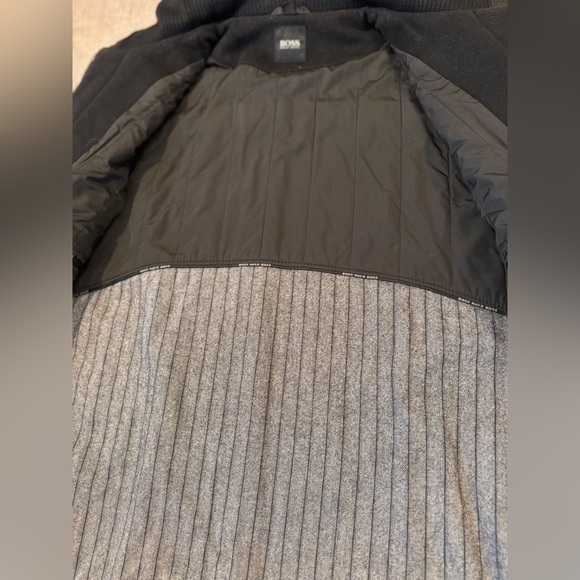 Hugo Boss Virgin Wool & Cashmere Relaxed Fit Coat - Picture 9 of 15